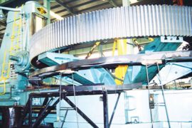 Russian 5343A Gear Hobbing Machine